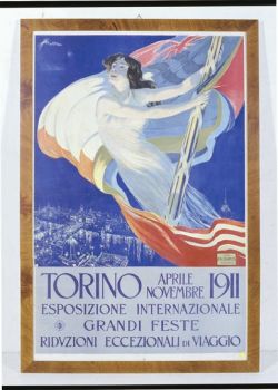 Manifesto dell’Esposizione Internazionale di Torino del 1911.