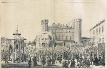 piazza Castello e il Bogorama