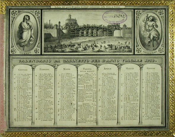 Calendario 1830