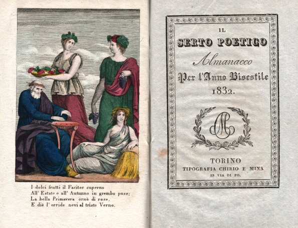 Il Serto poetico, 1832