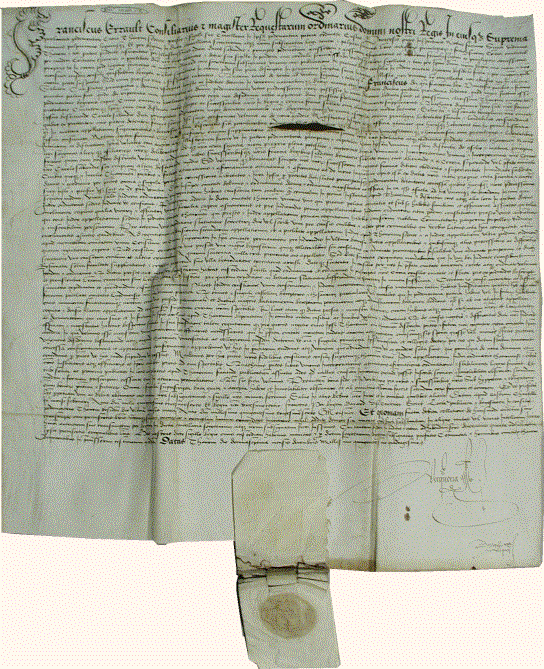 Foto 12: Copia di lettere patenti di Francesco I
