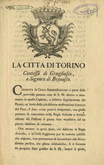 Manifesto della città, 1794