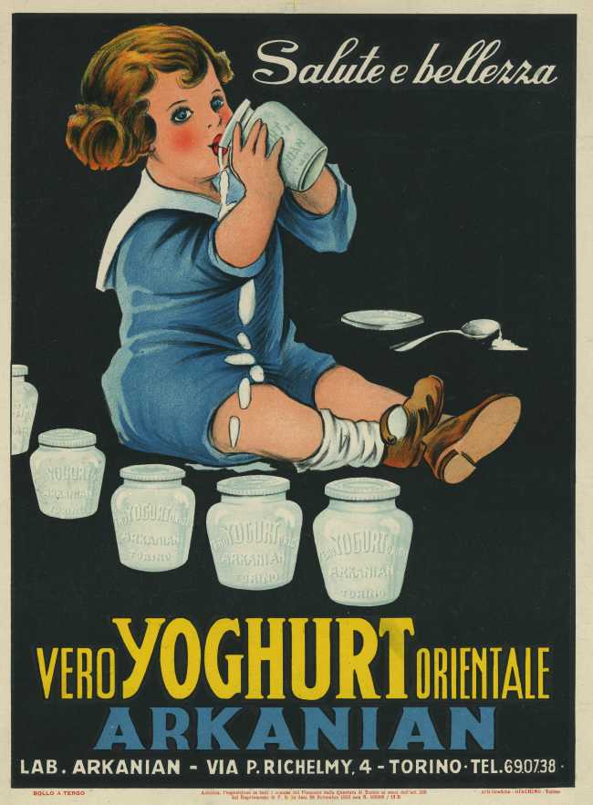 Pubblicità yoghurt orientale Arkanian