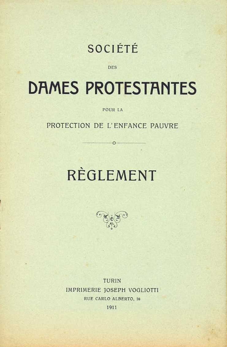 Regolamento della Société des Demoiselles 