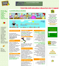 Schermata dal sito www.softwaredidattico.it/EducazioneAlimentare