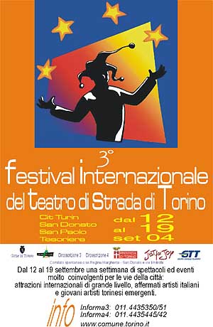 Festival Teatro Strada, locandina