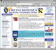 home page del sito Circoscrizionale
