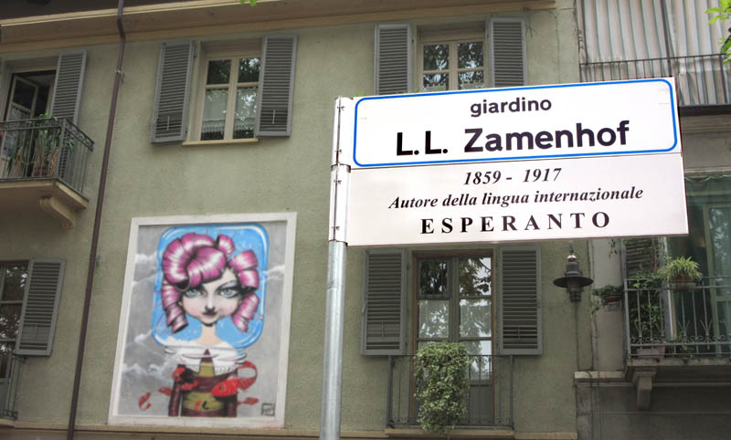 Giardino Zamenhof corso Svizzera angolo via Musin - Torino