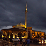 La Moschea di Et'hem Bey in Piazza Skanderbeg, cuore della città di Tirana