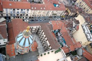 la cupola di S. Zita e via San Donato