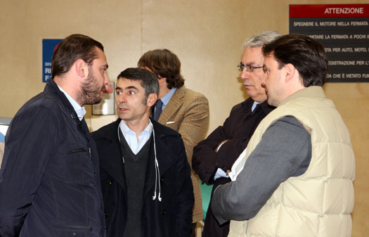 I consiglieri comunali all'ospedale Molinette di Torino