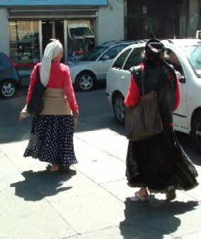 donne nomadi in città