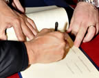 Don Pascual Chavez Villanueva - firma libro d'oro
