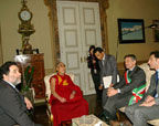 Dalai Lama - ufficio del Sindaco