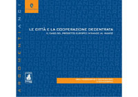 Copertina del libro Le Citt e la Cooperazione decentrata