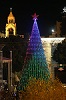 A Betlemme l'albero di Natale si illumina con l'energia rinnovabile del progetto NUR (4 dicembre 2021)- Ph: Bethlehem Municipality