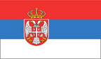 Bandiera Serbia
