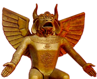Statua del Dio Moloch del film Cabiria