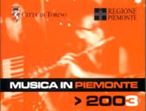 Copertina Guida Musica in Piemonte 2003
