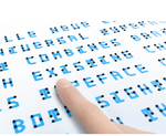 Lettura di testo Braille