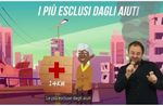 Un’immagine della videoanimazione nella versione italiana