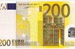 Foto di banconota da 200 euro