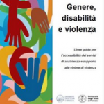Copertina Linee Guida per l’accessibilità dei servizi di assistenza e supporto alle vittime di violenza