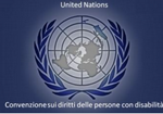 Elaborazione grafica dedicata alla Convenzione delle Nazioni Unite sui Diritti delle Persone con Disabilità, che dal 2009 è Legge dello Stato Italiano