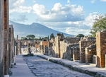 Immagine di una via di Pompei
