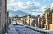 Immagine di una via di Pompei