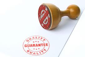 Timbro Quality guarantee