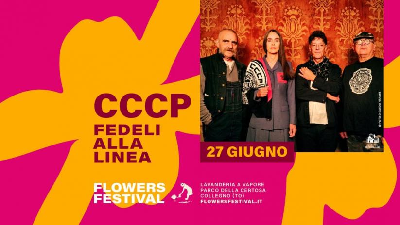 Locandina concerto Flowers Festival 