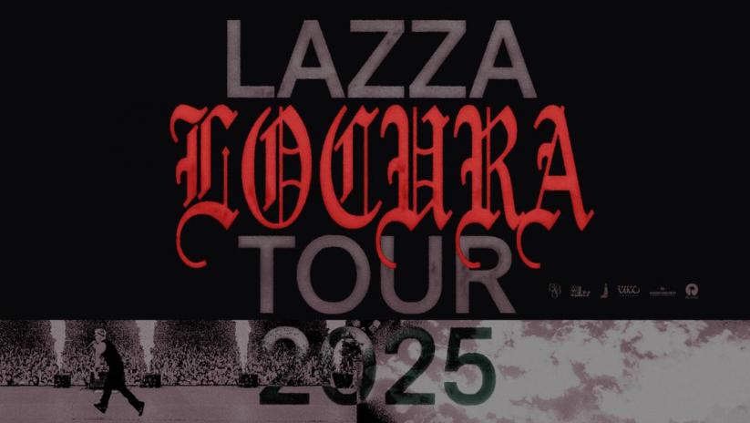 Locandina Locura Tour 2025 Lazza