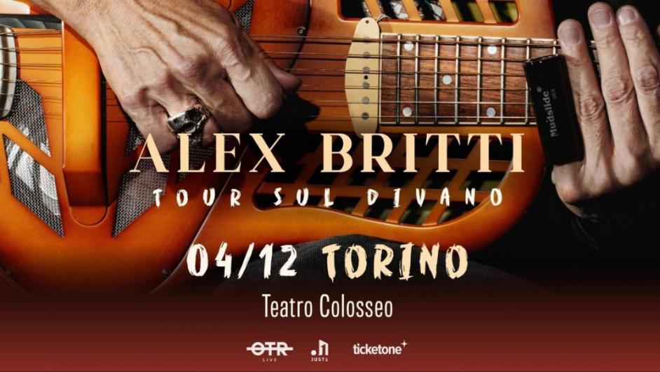 Alex Britti Tour Sul Divano al Teatro Colosseo di Torino