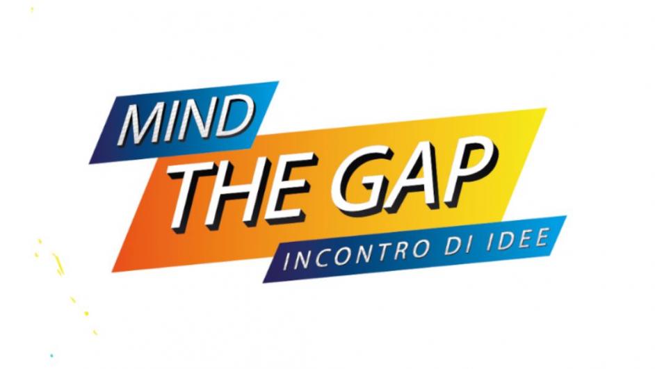 Locandina scritta Mind The Gap 
