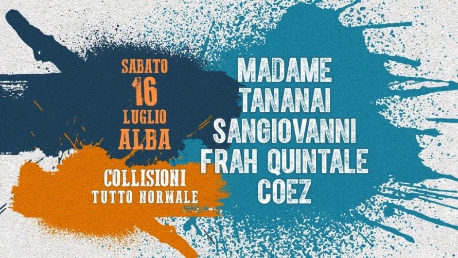 Tutto normale: concerto di Madame, Tananai, Sangiovanni, Frah Quintale e Coez