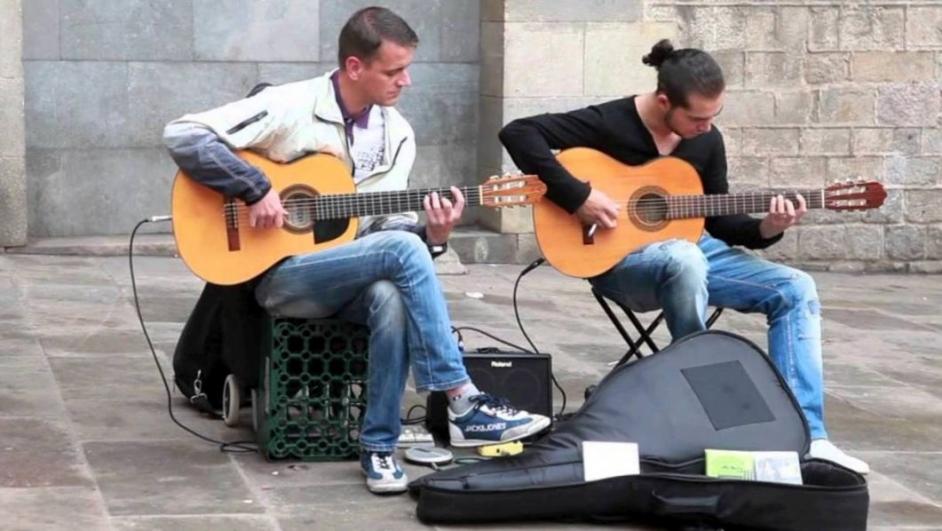 musicisti di strada