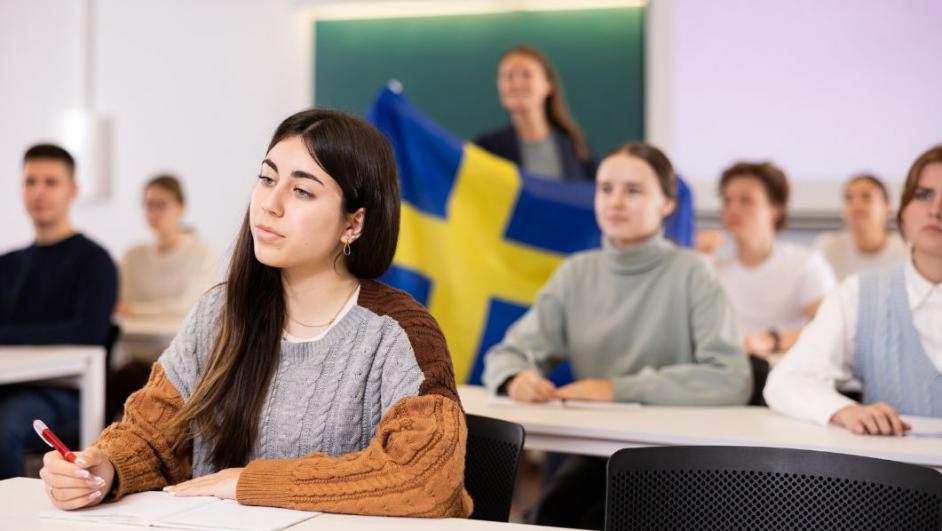 aula scolastica in Svezia