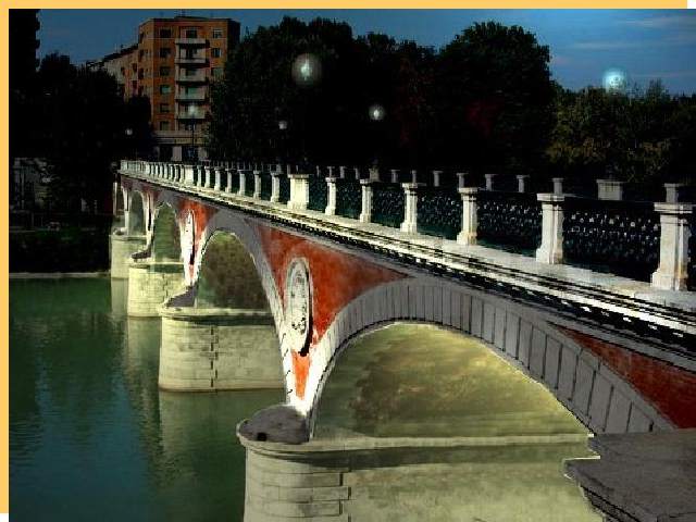 Il Ponte Isabella ad interventi conclusi