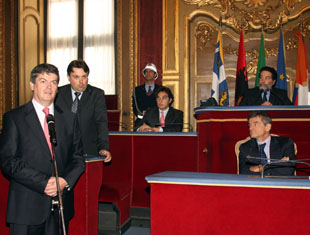 Presidente Topi in Sala Rossa