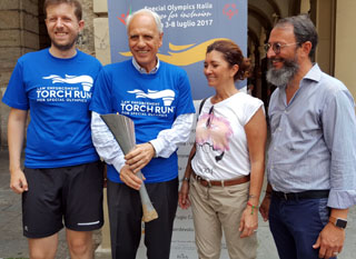 Al via da Torino la torch run degli Special Olympics