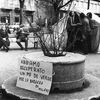 Manifestazione in via Montanaro, 1974. Foto: Archivio dell'Associazione Officina della Memoria e Archivio Storico della Città di Torino