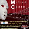 Locandina "Corsi Teatro Musica Canto"