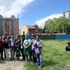 Foto di gruppo dei promotori del progetto | Piazza Bottesini | 18 aprile 2016